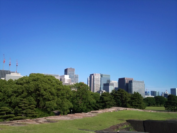 View from Tokyo Imperial Palace