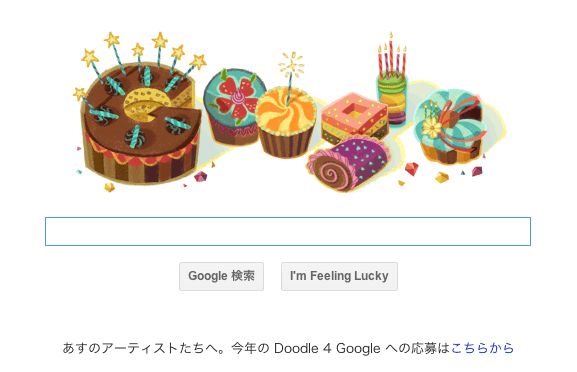 My Birthday Google Logo