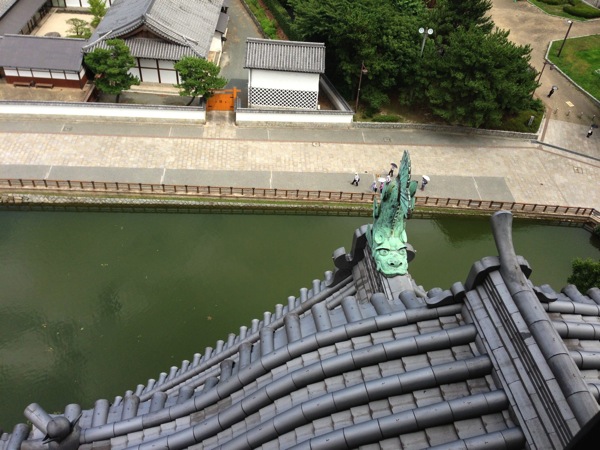 小倉城の屋根