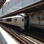 横浜駅の成田エクスプレス
