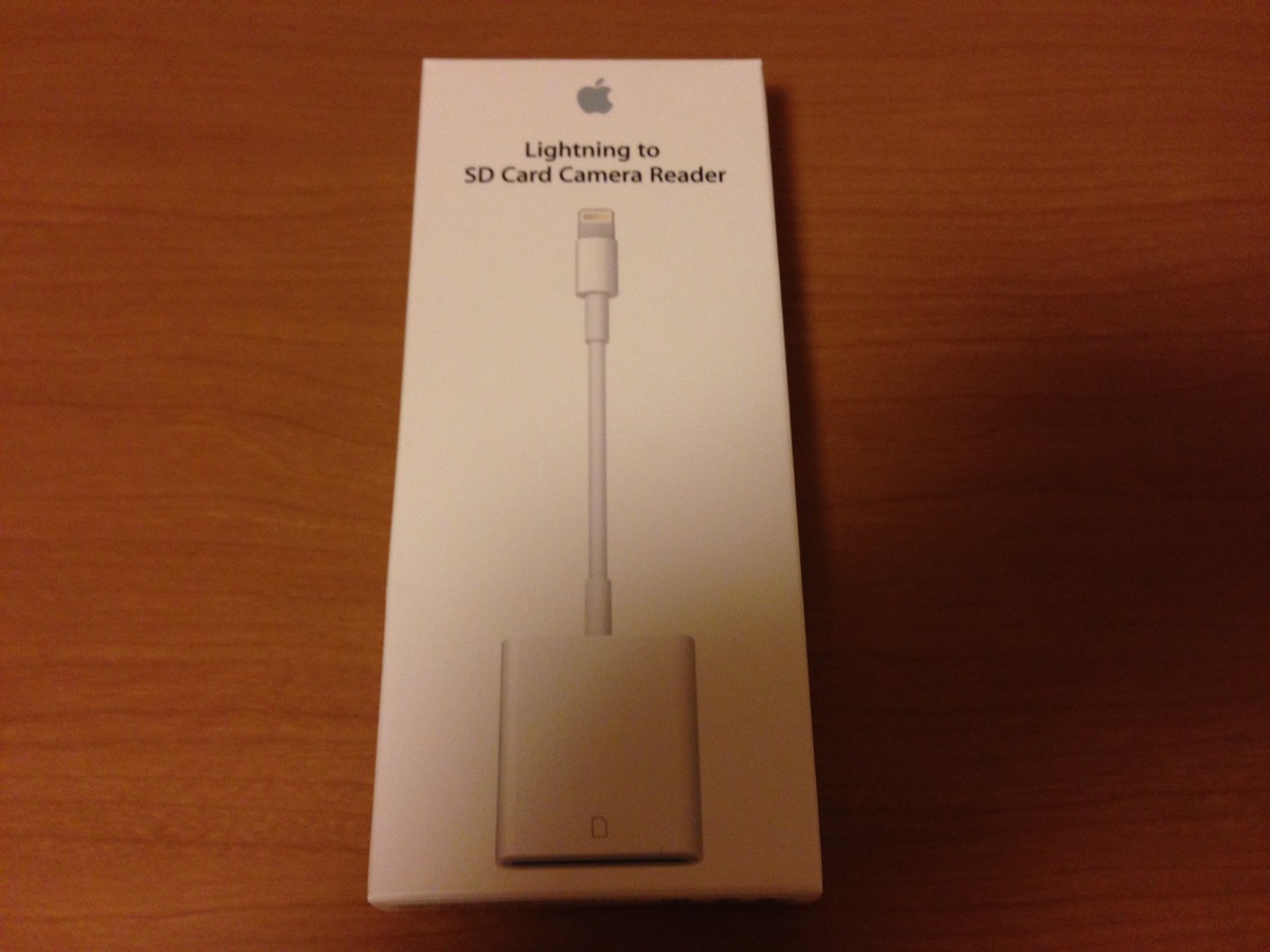 iPadにデジカメ写真を取り込むLightning to SD Card Camera Readerが便利 kosukety blog