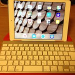 iPadとApple Wireless Keyboardとキーボードカバー