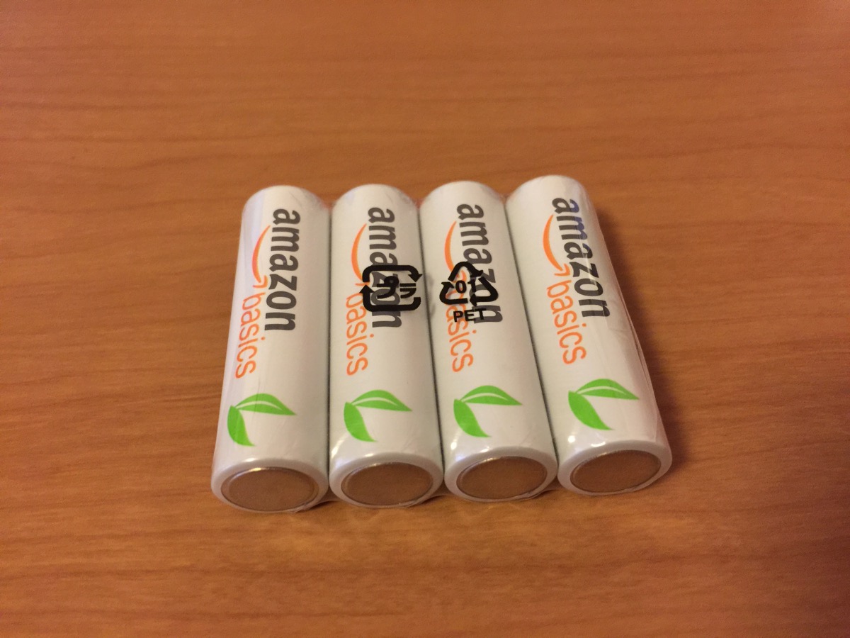 Amazon Basic充電池