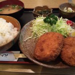 メンチカツ定食