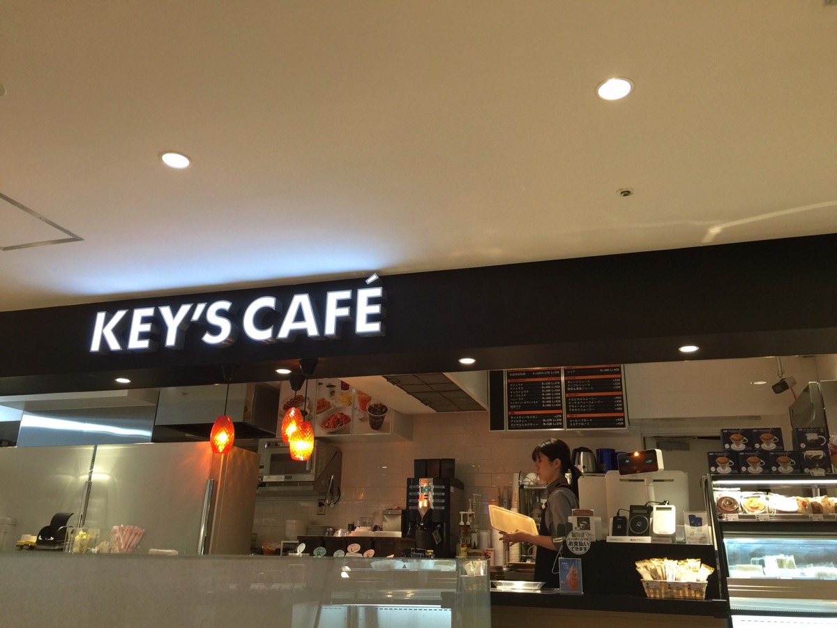 KEY'S CAFE店内