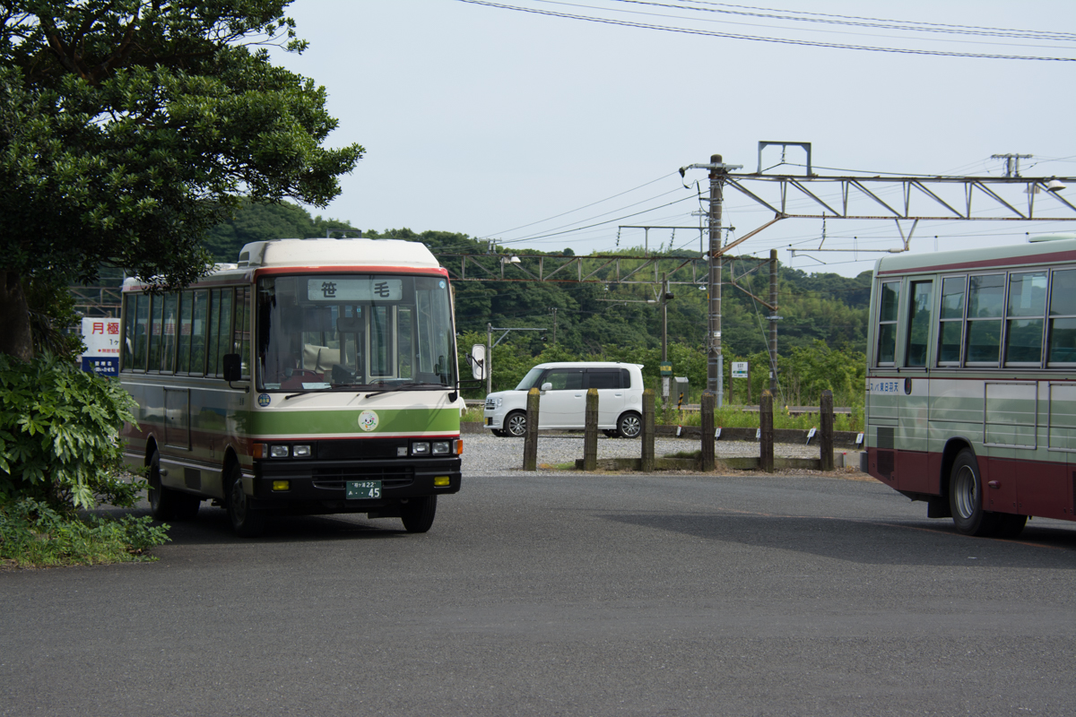 佐貫町駅前のバス停