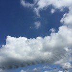 青い空白い雲